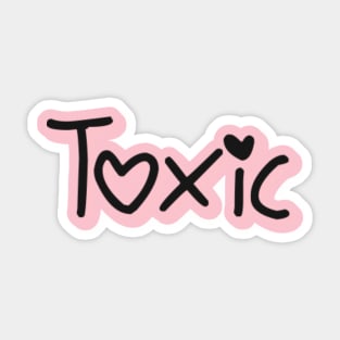 Toxic fem Sticker